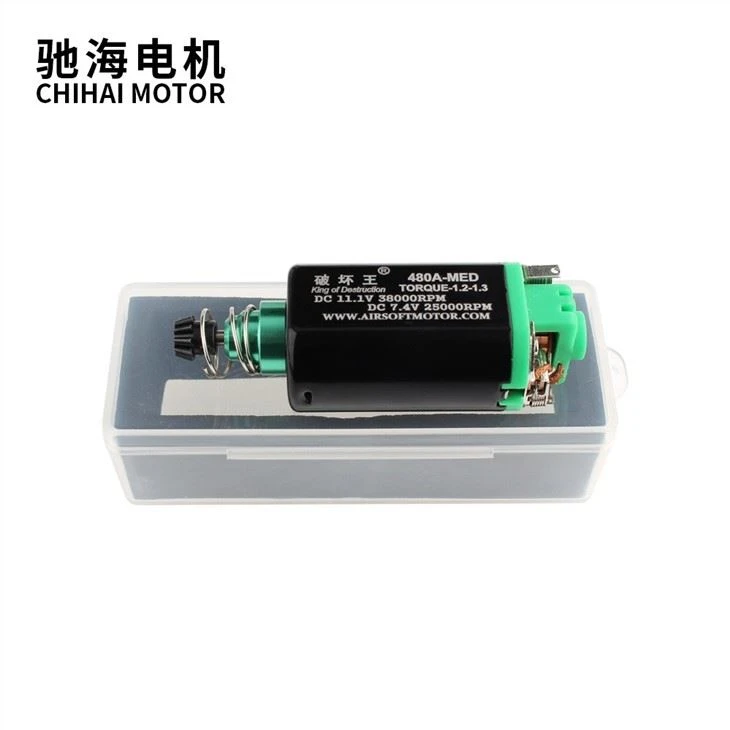 Medium Shaft 38000rpm Wet-pressure Ferrite Magnet Airsoft Motor