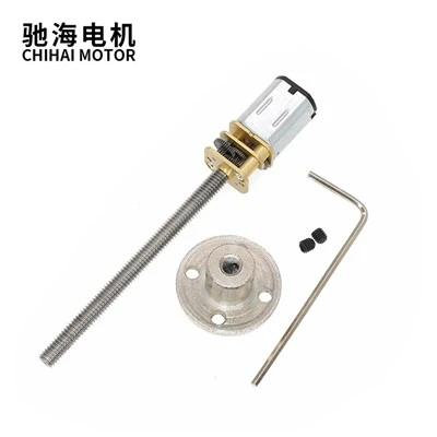 M4*0.5 Moteur de décélération d'arbre à vis