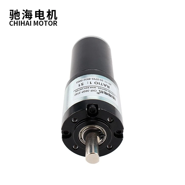 Tubular DC Carbon Brush Planetary Gear Motor