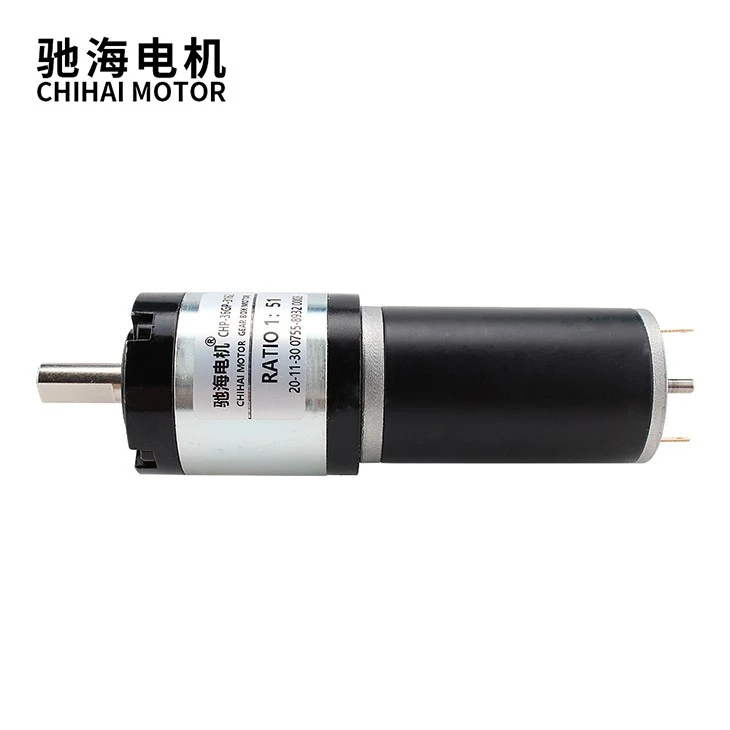 Tubular DC Carbon Brush Planetary Gear Motor