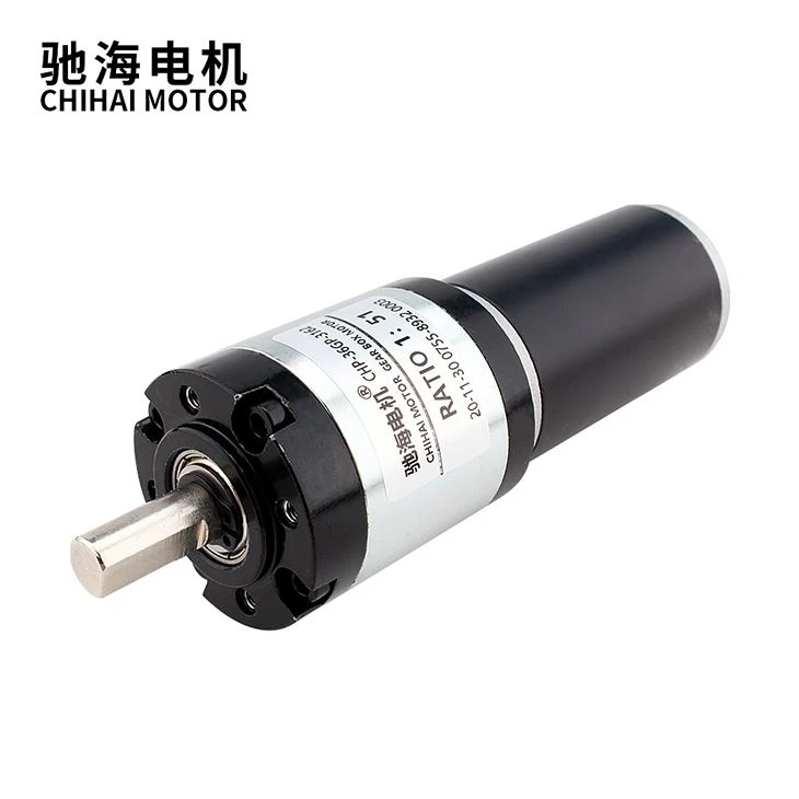 Tubular DC Carbon Brush Planetary Gear Motor