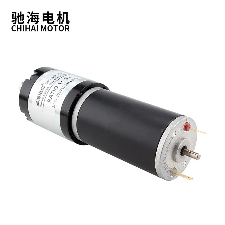 Tubular DC Carbon Brush Planetary Gear Motor